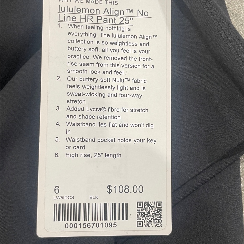 lululemon Align No Line High-Rise Pant 25” - Picture 7 of 7